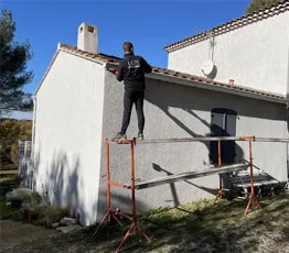 Pose et nettoyage de gouttière 13